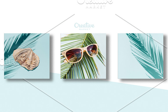 Summer concept bundle in Social Media Templates - product preview 10