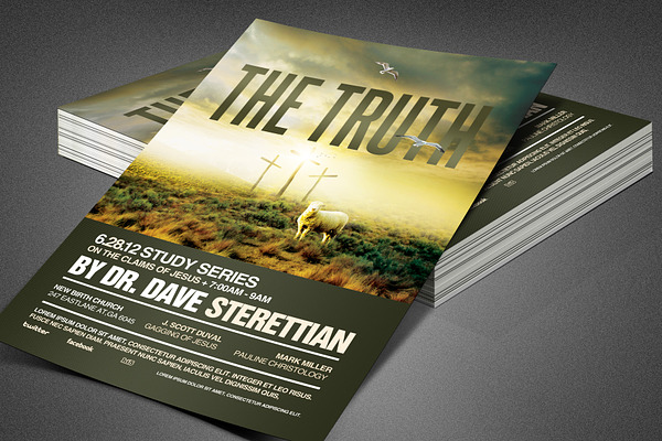 The Truth Church Flyer Template