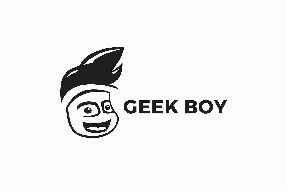 Geek Logo in Logo Templates - product preview 8