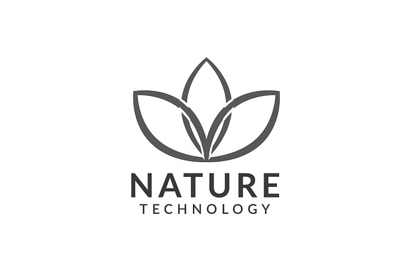 Nature Technology Logo in Logo Templates - product preview 2