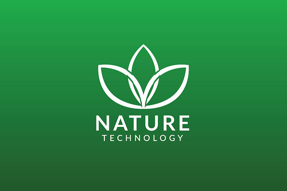 Nature Technology Logo in Logo Templates - product preview 3