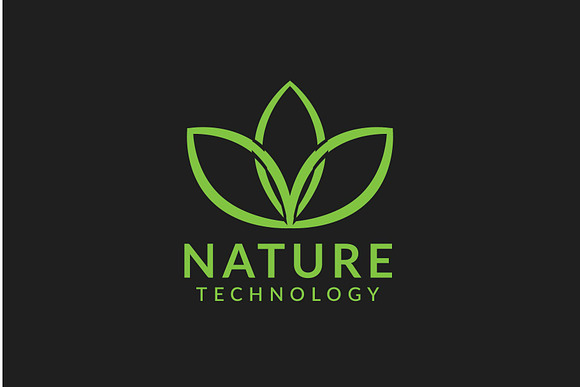Nature Technology Logo in Logo Templates - product preview 4