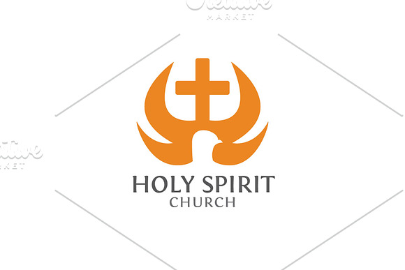 Holy Spirit Logo in Logo Templates - product preview 1