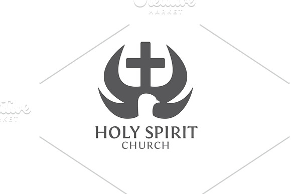 Holy Spirit Logo in Logo Templates - product preview 2