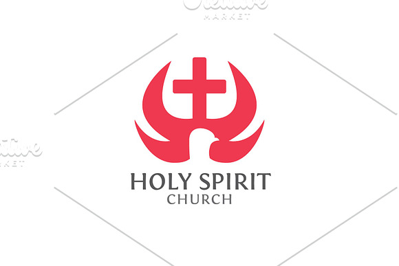 Holy Spirit Logo in Logo Templates - product preview 3