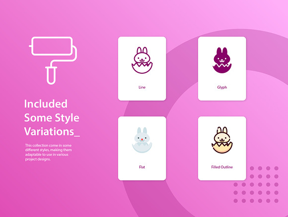 Easter Icon Set in Easter Icons - product preview 4