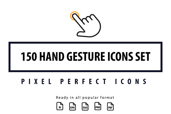 Gesture Full Pack Icon Set