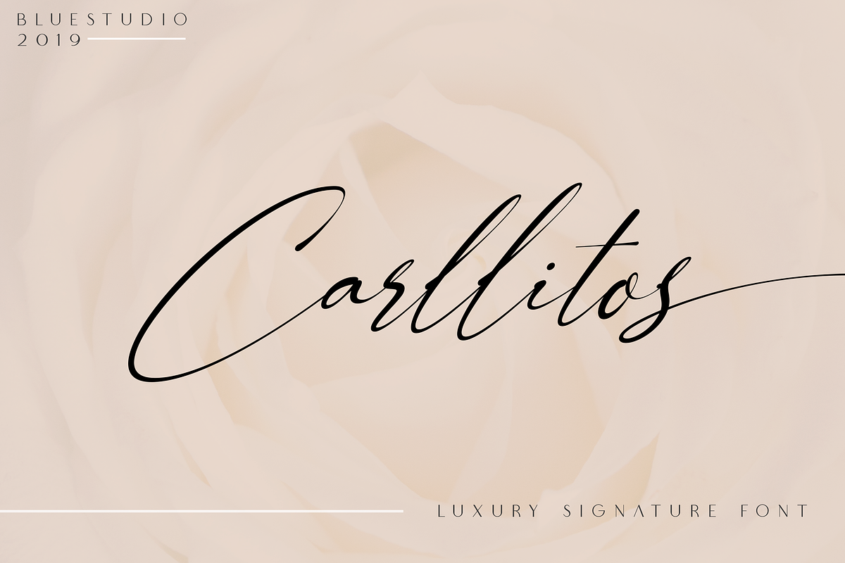 Carllitos // Luxury Signature Font in Script Fonts - product preview 8