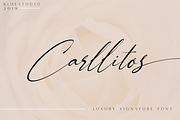 Carllitos // Luxury Signature Font