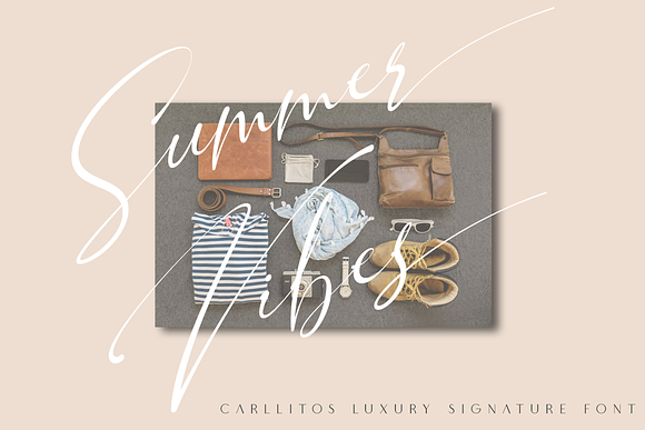 Carllitos // Luxury Signature Font in Script Fonts - product preview 1