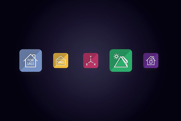 Real Estate Building & Monument Icon in Icons - product preview 6