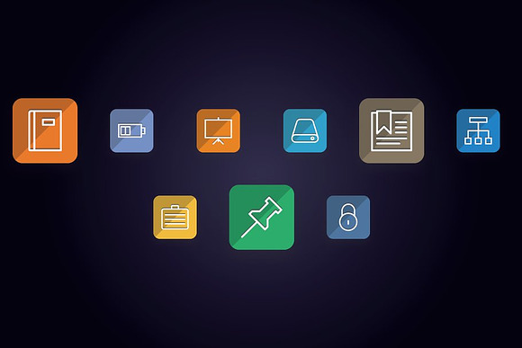 Business - Lifestyle & Office Icons in Icons - product preview 6