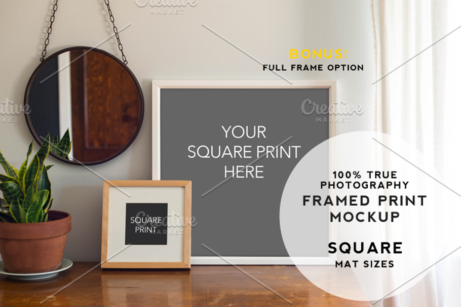 Home Series Framed Print Mockup #2 in Print Mockups - product preview 8