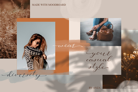 Mood Board script font in Serif Fonts - product preview 14