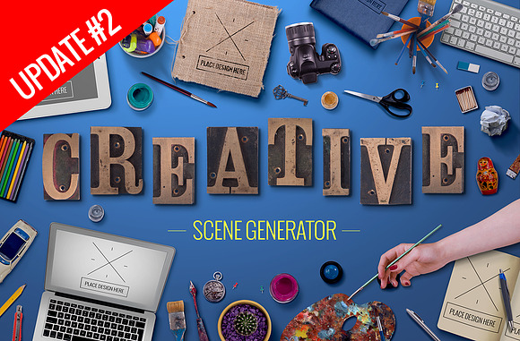 Creative Scene Generator in Scene Creator Mockups - product preview 4