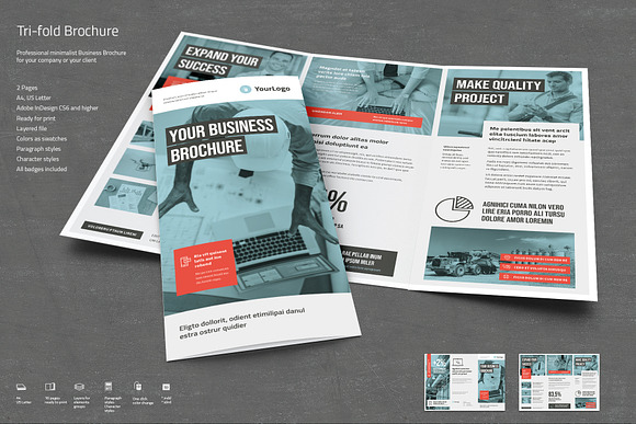 Business Bundle Vol. 2 in Brochure Templates - product preview 3