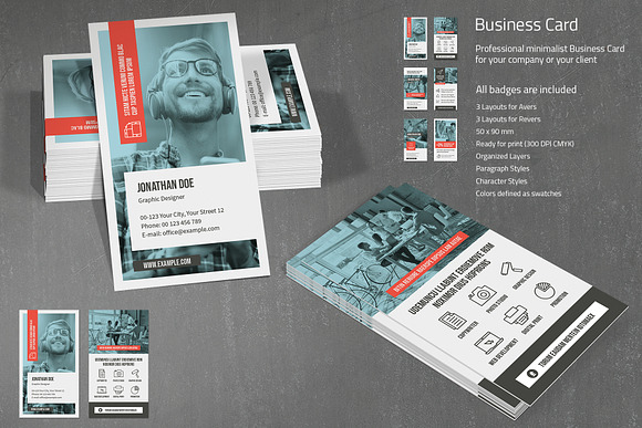 Business Bundle Vol. 2 in Brochure Templates - product preview 9