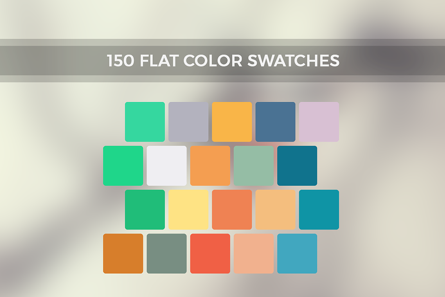 Inspire Me - 150 Flat Color Swatches