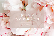 Pink Peonies Stock Photos for Insta