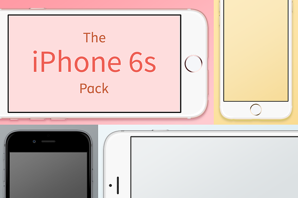 iPhone 6s Vector Pack in Product Mockups - product preview 2
