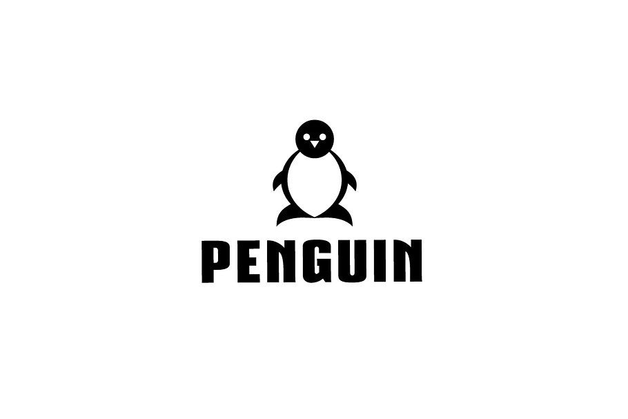 Penguin Logo Template in Logo Templates - product preview 8