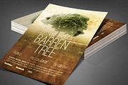 Barren Tree Church Flyer Template