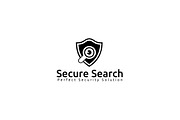 Secure Search Logo Template