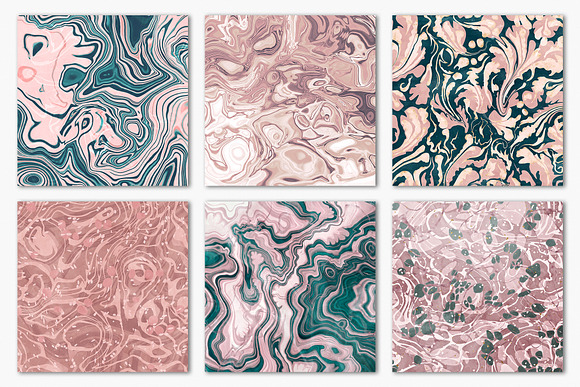 Marbled Paper Textures Collection in Textures - product preview 19