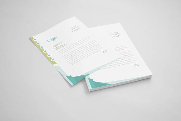 Creative Letterhead Template in Stationery Templates - product preview 3