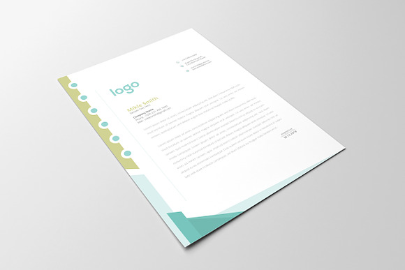 Creative Letterhead Template in Stationery Templates - product preview 5