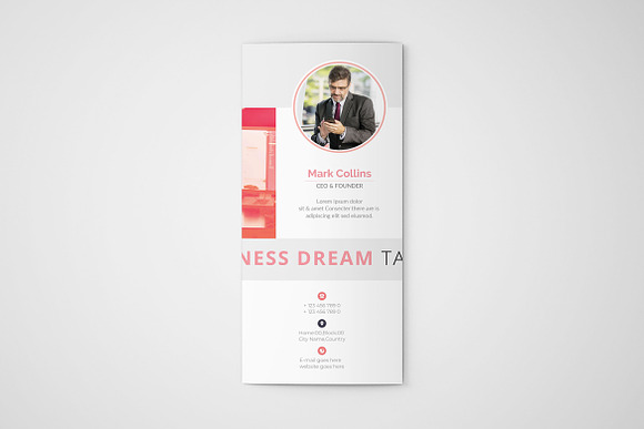 Business Tri-fold Brochure in Brochure Templates - product preview 1