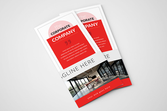 Business Tri-fold Brochure in Brochure Templates - product preview 4