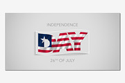 Liberia independence day vector