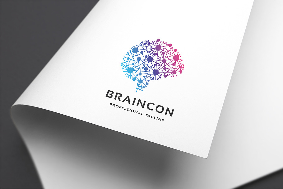 Brain Connect Logo in Logo Templates - product preview 8