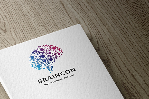 Brain Connect Logo in Logo Templates - product preview 2