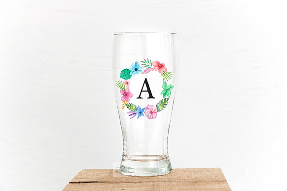 Beer glass mock up psd smart mockup in Product Mockups - product preview 2