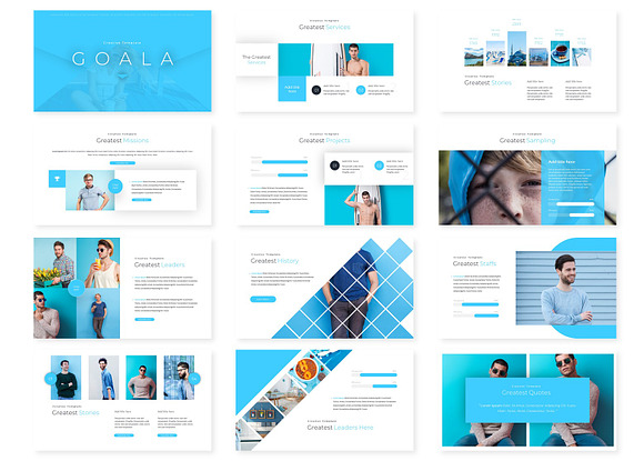 Goala - Keynote Template in Keynote Templates - product preview 1
