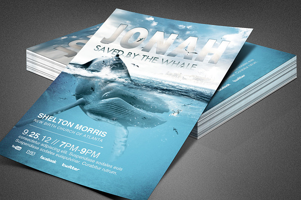Jonah Church Flyer Template