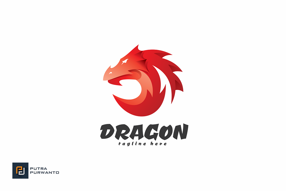 Dragon - Logo Template in Logo Templates - product preview 8