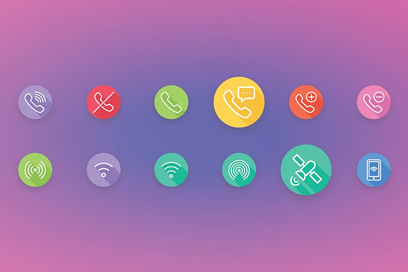 Communication and Network Flat Icons in Icons - product preview 5