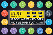 Documents, Folder & File Types Icons