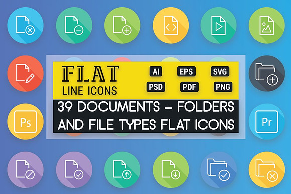 Documents, Folder & File Types Icons in Icons - product preview 2