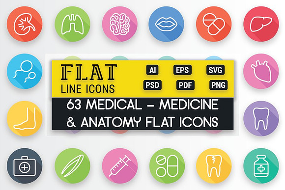 Medical - Medicine & Anatomy Icons in Icons - product preview 1