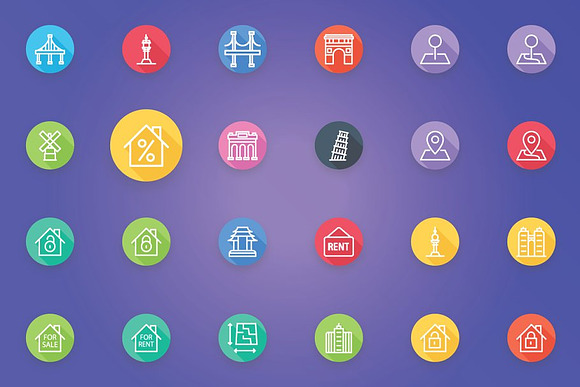 Real-Estate Building & Monument Icon in Icons - product preview 3