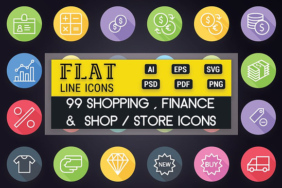 Shopping - Finance & Commerce Icons in Icons - product preview 1
