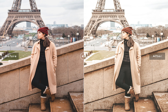 Parisian Lightroom Presets Pack in Add-Ons - product preview 1