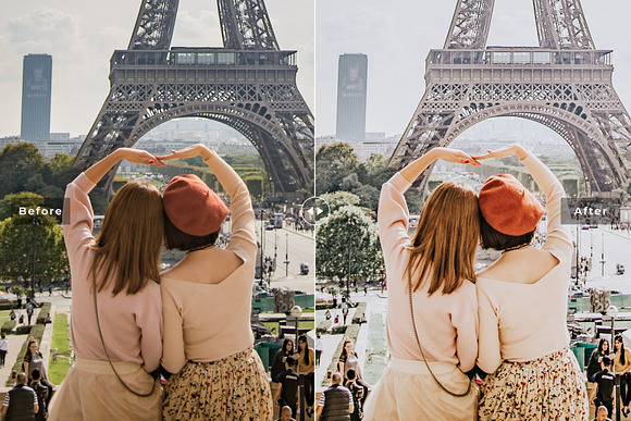 Parisian Lightroom Presets Pack in Add-Ons - product preview 4