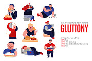 Gluttony Flat Set