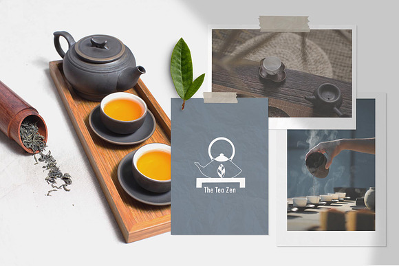 Tea logo set in Logo Templates - product preview 7