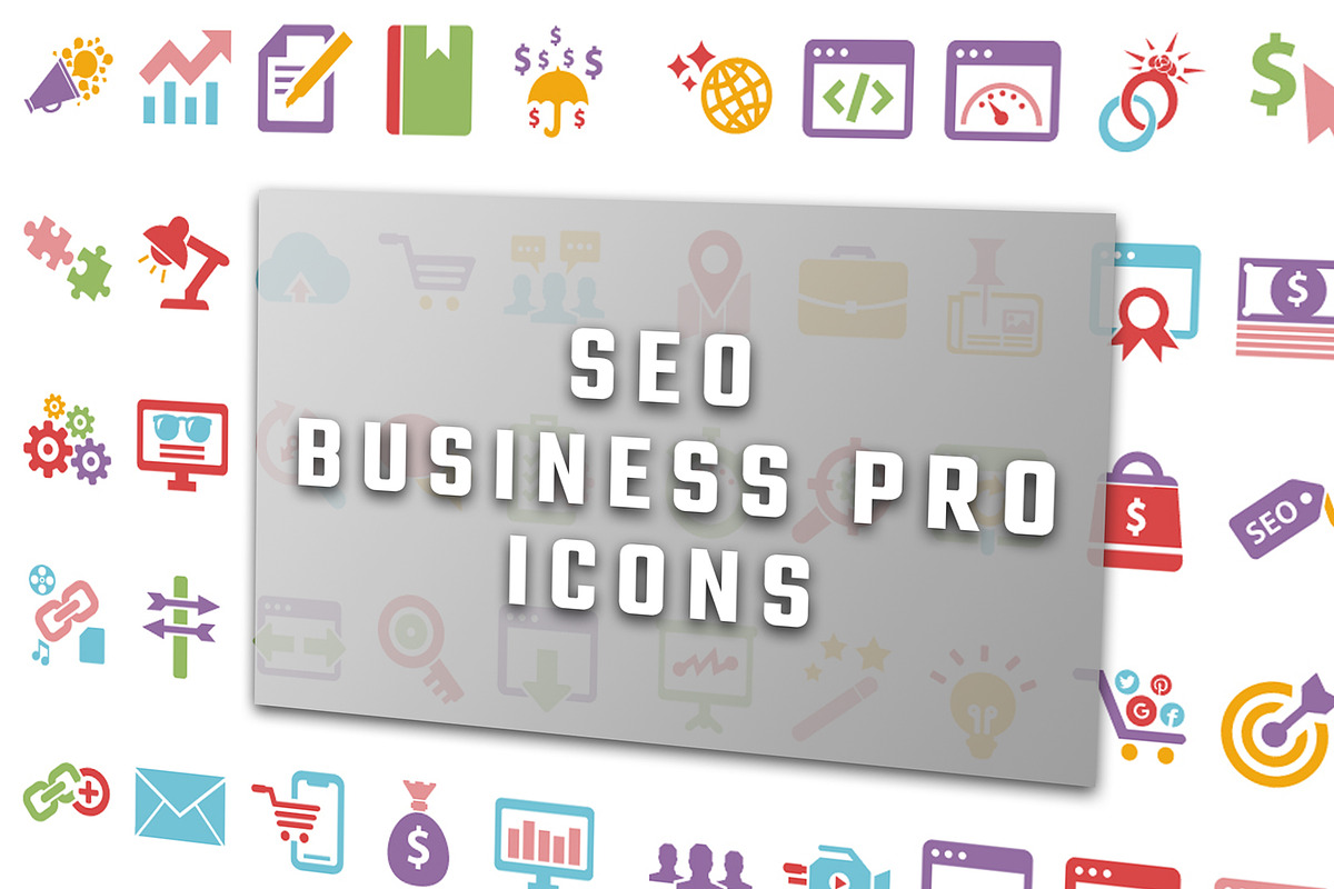 Seo Business Pro Icons in Icons - product preview 8